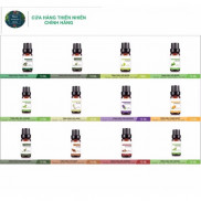 [ 10ML ] Tinh Dầu Thiên Nhiên 100% Nguyên Chất Nhập Khẩu Ấn Độ - Tinh dầu xông phòng  - Tinh dầu treo xe - đuổi muỗi